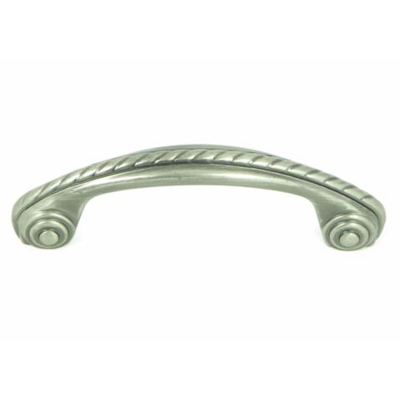 Rope 3-3/4" Cabinet Pull in Weathered Nickel